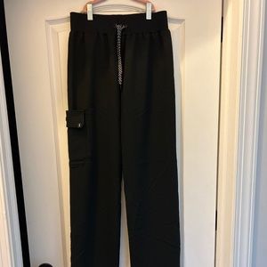 Jaanuu Black Scrub Pants XS